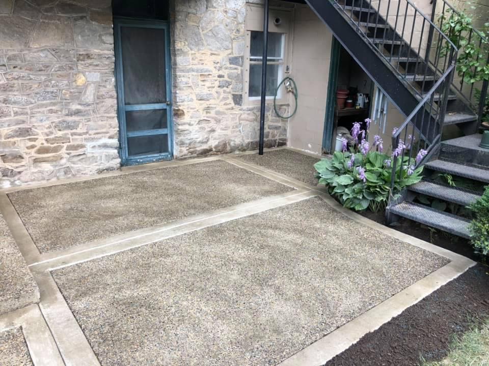 Concrete Driveways by Natalini Masonry in Bucks County PA — Project 9