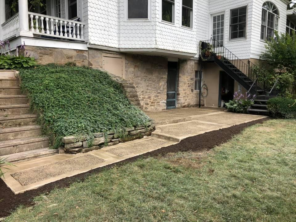 Concrete Driveways by Natalini Masonry in Bucks County PA — Project 10