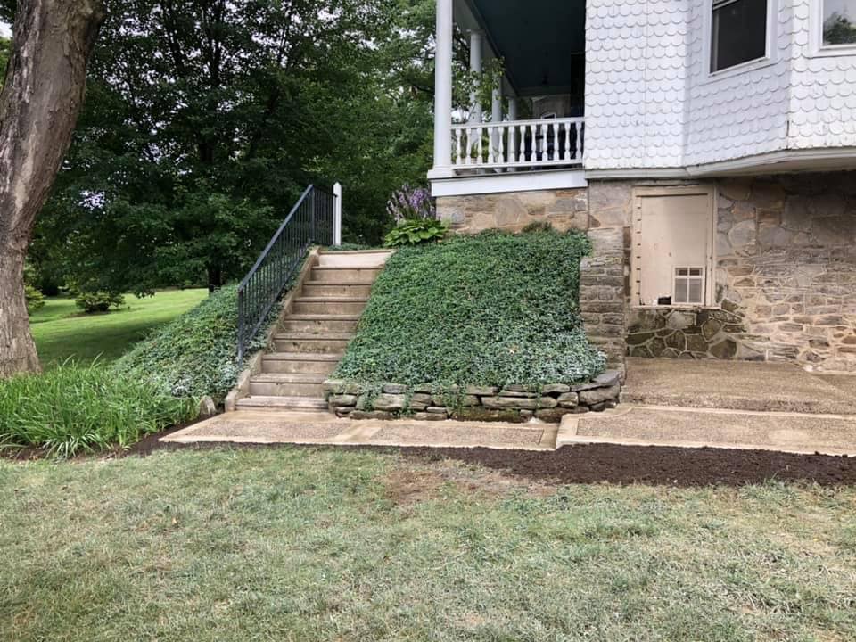 Concrete Driveways by Natalini Masonry in Bucks County PA — Project 11