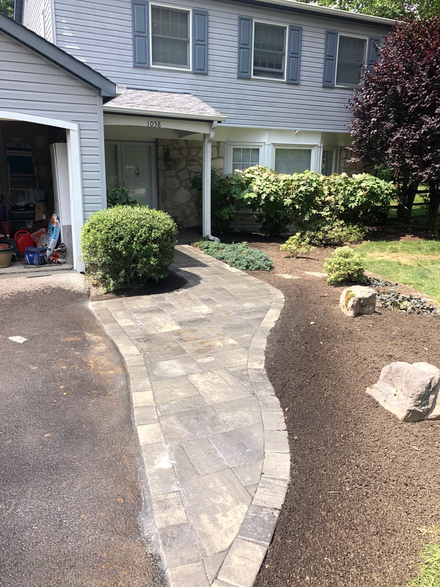 Patios & Walkways by Natalini Masonry in Bucks County PA — Project 13