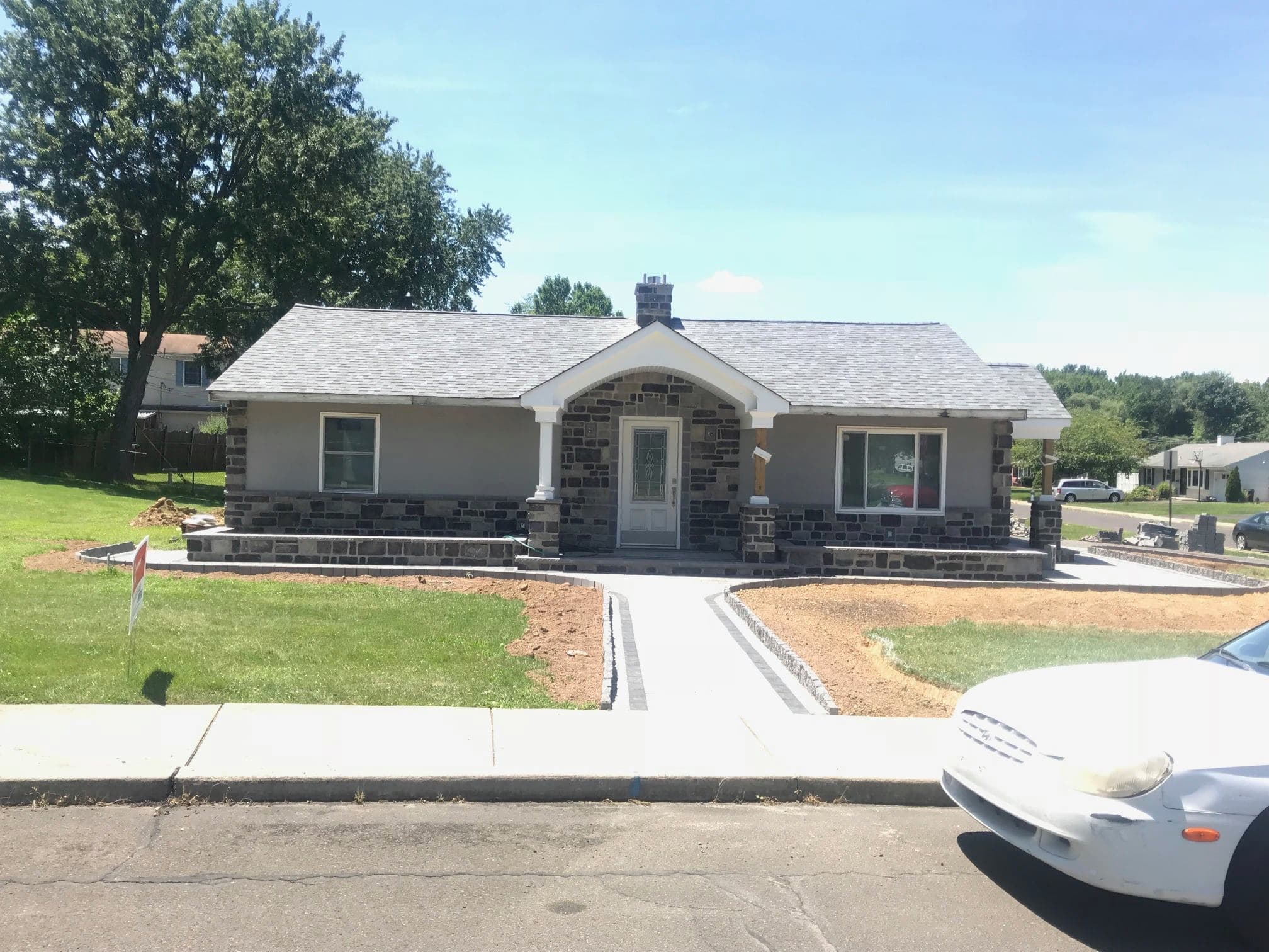 Stone pointing repair work in Bucks County PA — Natalini Masonry