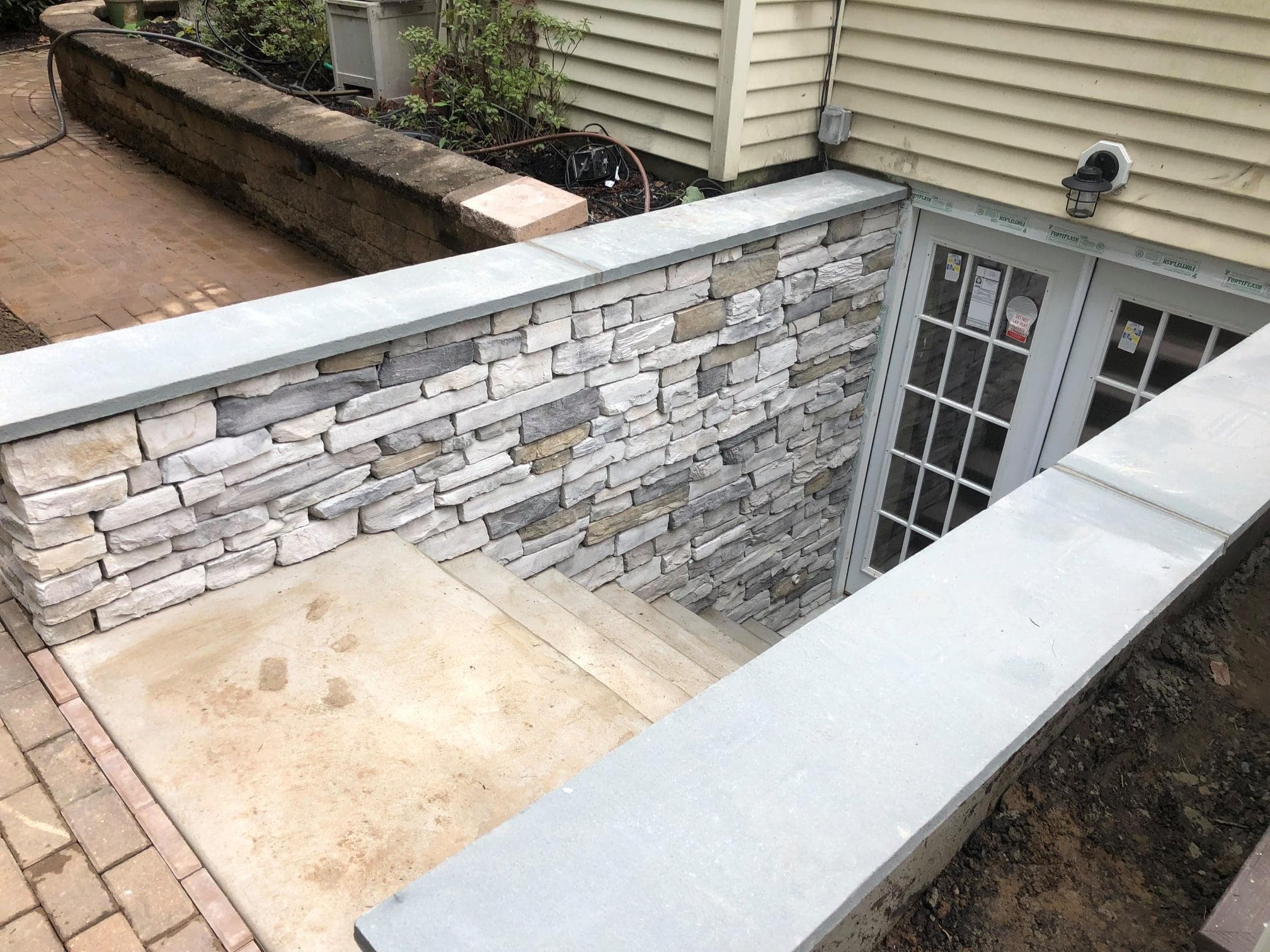 Stone repointing service by Natalini Masonry in Bucks County PA