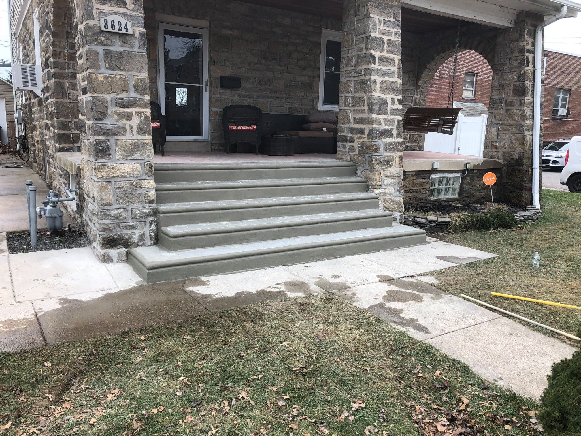 Concrete Driveways by Natalini Masonry in Bucks County PA — Project 22
