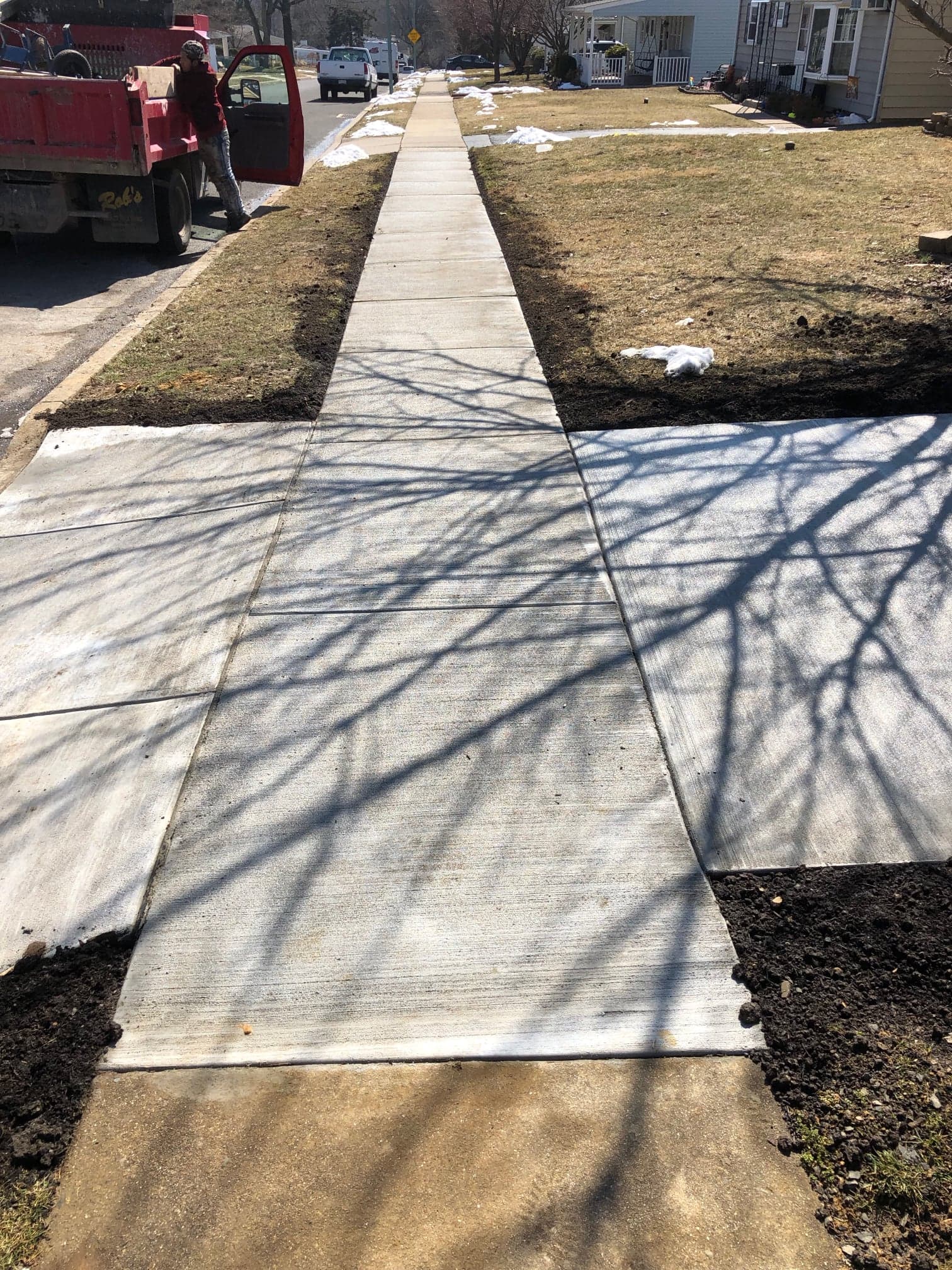 Concrete Driveways by Natalini Masonry in Bucks County PA — Project 26