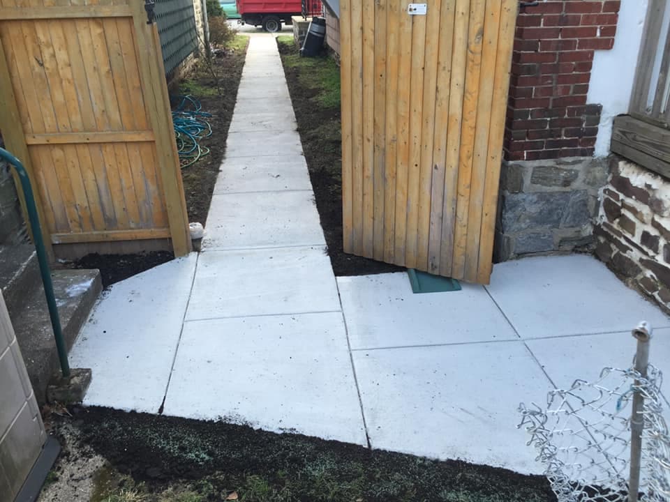 Concrete Driveways by Natalini Masonry in Bucks County PA — Project 27