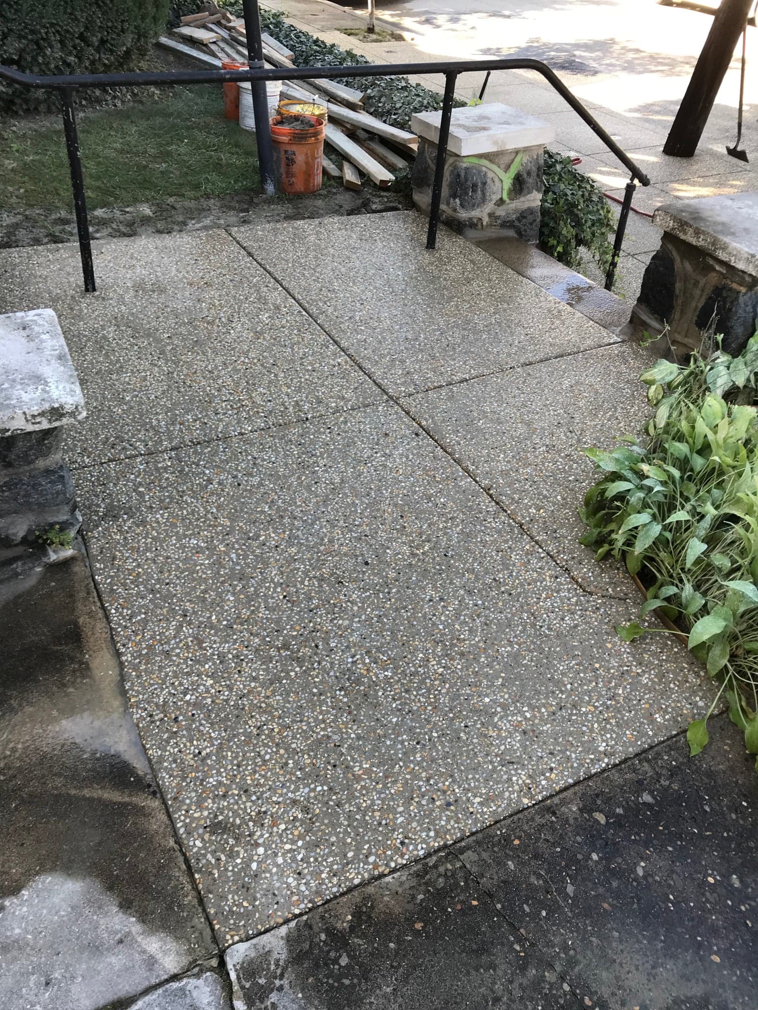 Concrete Driveways by Natalini Masonry in Bucks County PA — Project 31