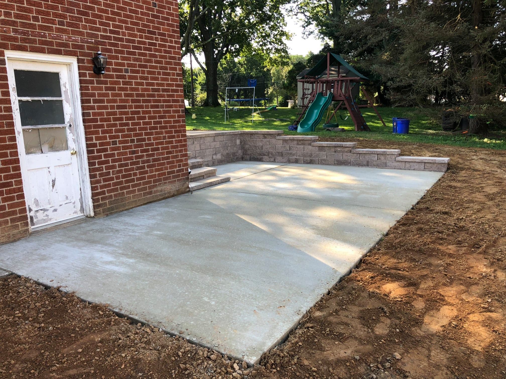 Concrete Driveways by Natalini Masonry in Bucks County PA — Project 36