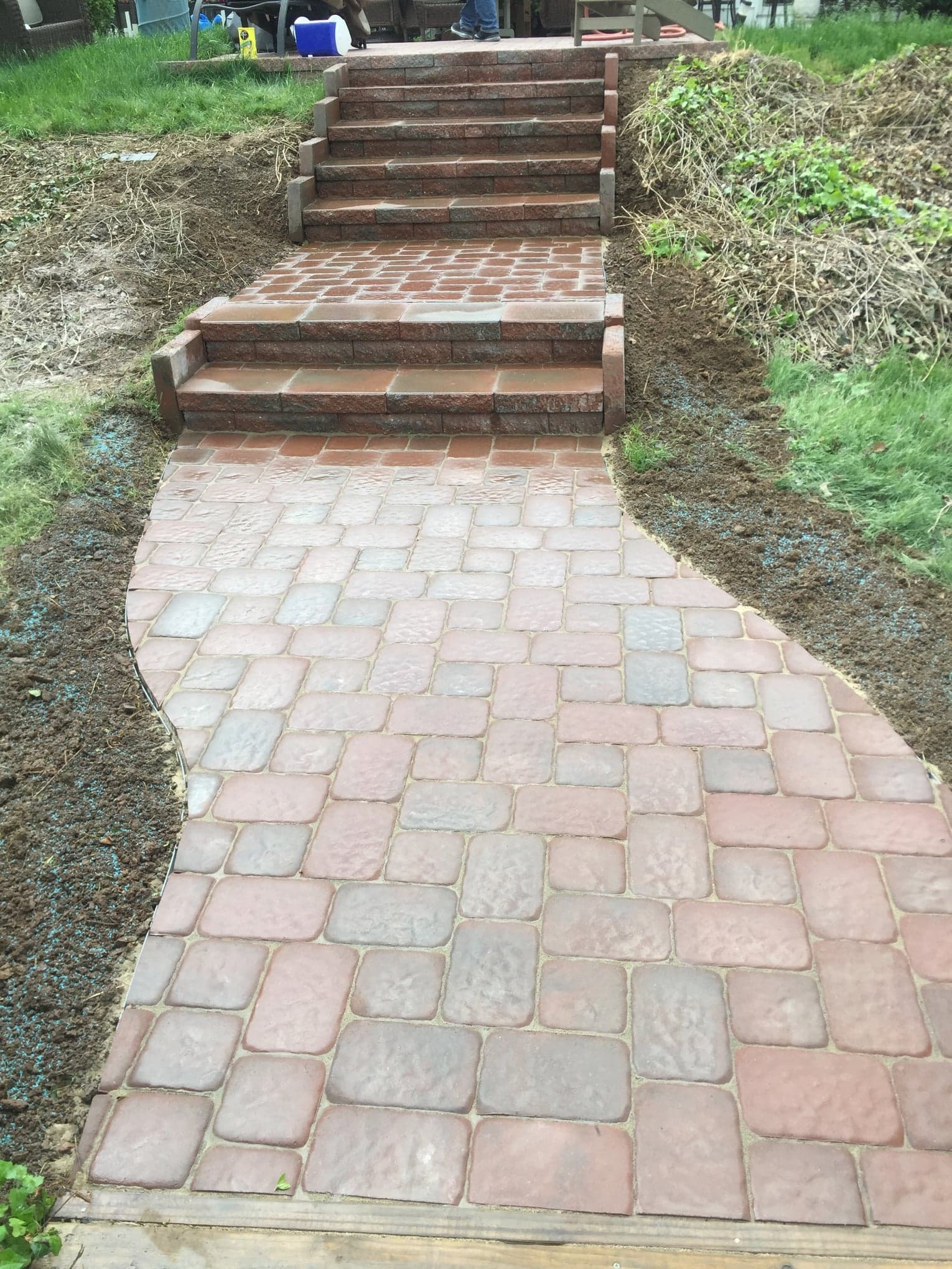 Patios & Walkways by Natalini Masonry in Bucks County PA — Project 6