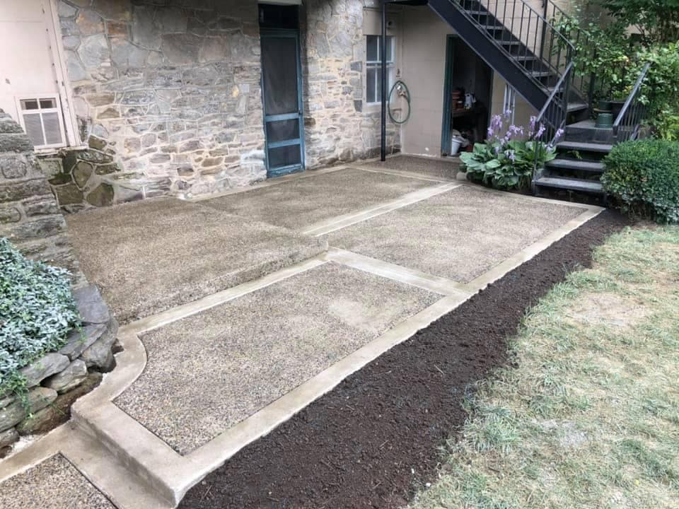 Concrete Driveways by Natalini Masonry in Bucks County PA — Project 6