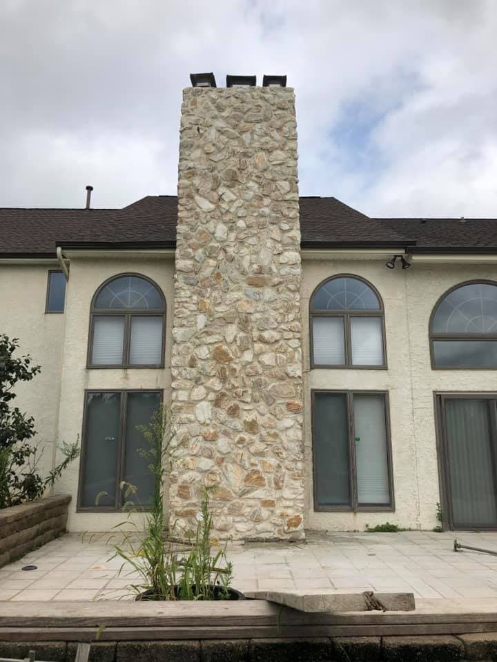 Chimney Services by Natalini Masonry in Bucks County PA — Project 7