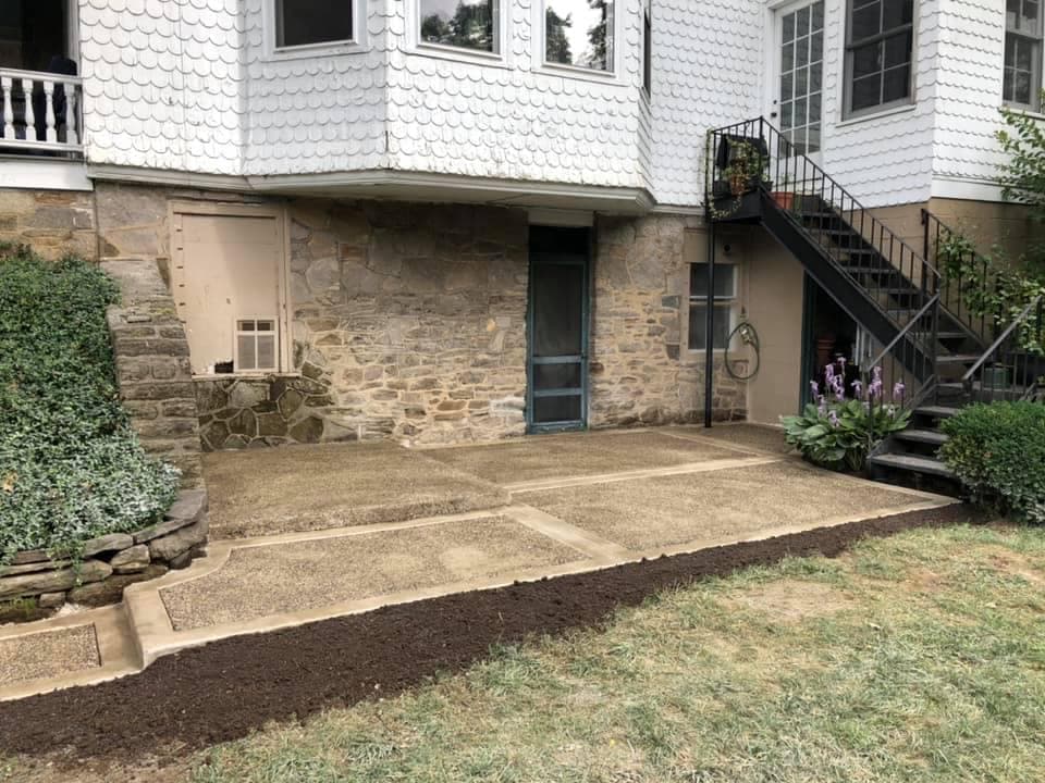 Concrete Driveways by Natalini Masonry in Bucks County PA — Project 8