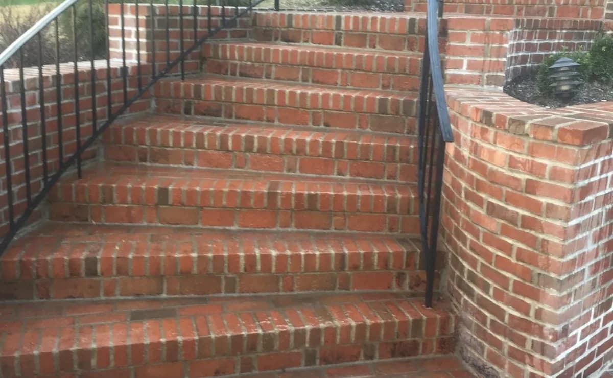 Brick masonry work by Natalini Masonry Inc in Bucks County PA